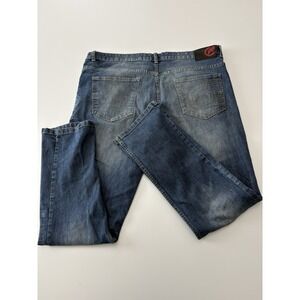VTG Y2K Men's Ecko Unltd Skinny Emblem Jeans SZ 40, 30' Inseam
